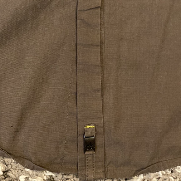 Mens Calvin Klein Green Shirt Sz Large - Picture 3 of 8